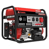 Бензиновый генератор A-iPower A8500TEA в супертихом зимнем кожухе 1400SS RAL 7035