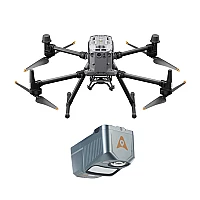 Профессиональный комплект для ВЛС: Квадрокоптер DJI Matrice 350 RTK Combo + сканер AlphaAir10 + ПО
