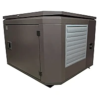 Бензиновый генератор FUBAG BS 8500 A ES DUPLEX в тихом зимнем кожухе 1200 RAL 8019