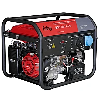 Бензиновый генератор FUBAG BS 5500 A ES в супертихом зимнем кожухе 1400SS RAL 8019