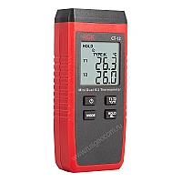 Термометр RGK CT-12 с погружным зондом температуры TR-10W и поверхностным зондом TR-10S