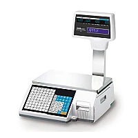 Весы торговые с печатью этикеток CAS CL3000-15H
