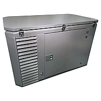 Бензиновый генератор FUBAG BS 19000 A ES в супертихом зимнем кожухе 1700SS RAL 7024