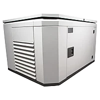 Бензиновый генератор FUBAG BS 7500 A ES DUPLEX в тихом зимнем кожухе 1200 RAL 7035